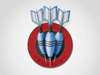 Dartwork darts icon illustrator vector