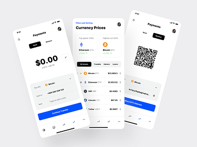 Cryptocurrencies Exchange Marketplace app binance bitcoin coin coindesk crypto cryptocurrencies currency dashboard design ethereum exchange marketplace product design saas trading ui ui design ui kit ux