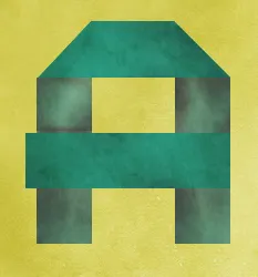 A 3D TYPE (folded paper) 3d c erika noel series experiment filter font green layers letter lter photoshop series typography