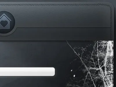 Icy Login form ice login rain drops screen web