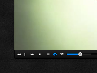 VLC 2.0 Skin clean design france lecteur mathieubrg multimedia paris play showtime ui vlc