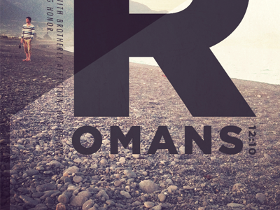 Romans bible futura gotham graphic design illustrator kiakoura love photography photoshop print typography verse
