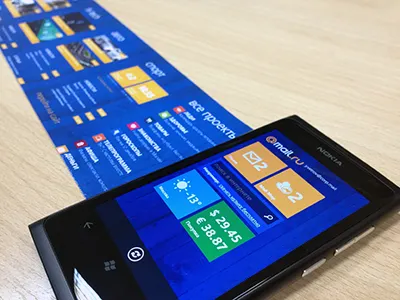 Hub for WP7 apps hub metro panorama portal screens winphone wp7