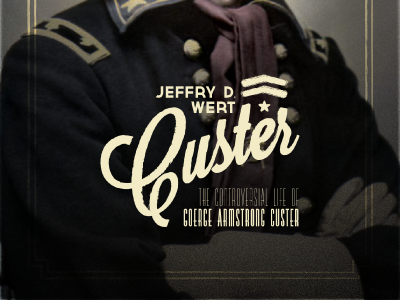 Wert: Custer (Redesign the Classics #3) book book cover classic editorial design governor lavanderia lost type type valencia vintage