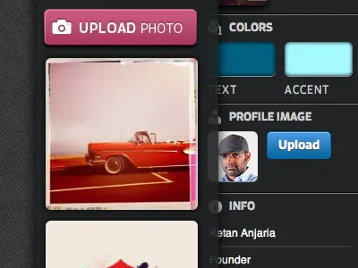 InstaCards app business cards cardflick editor facebook html5 instacards instagram iphone jquery
