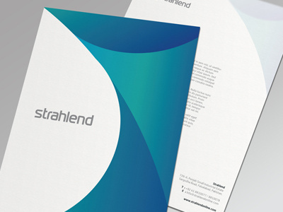 Strahlend Letterhead abstract ali brand identity corporate identity effendy equipment identity industry initial letterhead logo mark medical pakistan s startup stationary stationery strahlend symbol