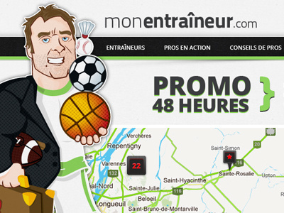 «Mon Entraîneur» website website