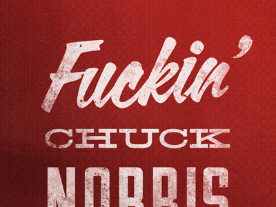 Dodgeball Poster - Apologies for the expletives poster texture typography