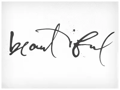 Beautiful. beautiful calligraphy expressive lettering texture