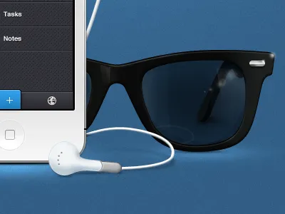 Glasses glasses headheadphones headphones iphone nerd sun wayfarer white