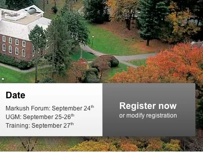 Conference registration bar on image button call to action event register