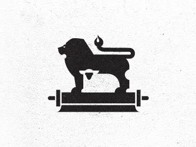 Lion Lamb Scroll_V2 lamb lion scroll