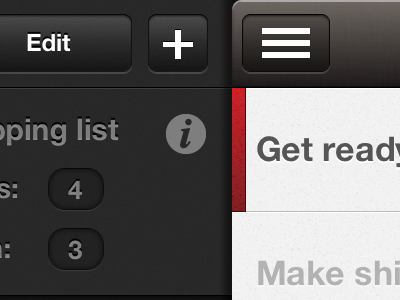 ListBook 3.0 Navigation ios iphone navigation ui