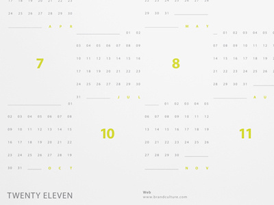 poster / calendar brochure calendar design mailer poster print