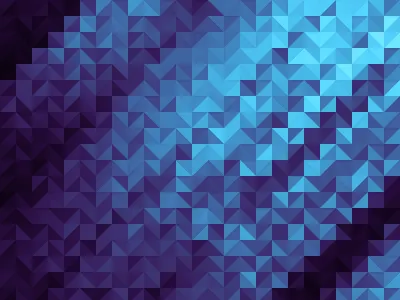 Trio Electric and Aqua wallpaper ios ipad iphone retina triangles wallpaper