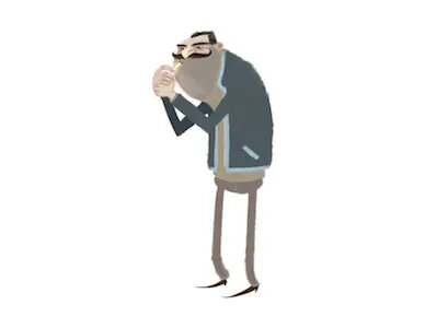 The Frenchman art brett jubinville illustration man tinman creative studios