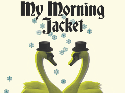 My Morning Jacket Poster band poster graphic design poster print