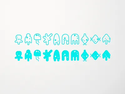 MindDivision Iconset blue design division icon icons microorganisms mind network signets