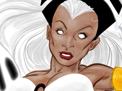 Storm heroes illustration marvel rebound vigilante villain