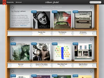 Album Jacket Store Full