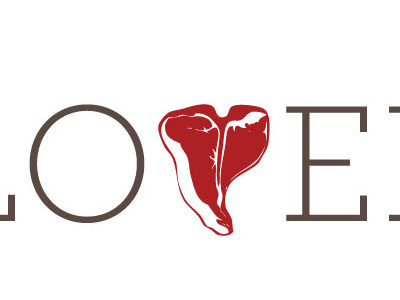 Lover T-Shirt Design meat shirt typography