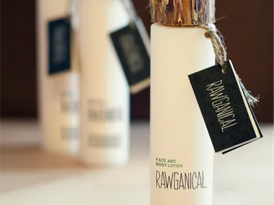 Rawganical body lotion bottle casper holden conditioner danish denmark design graphic design hotel natural organic package packaging plastic rawganical scandinavian shampoo student wood