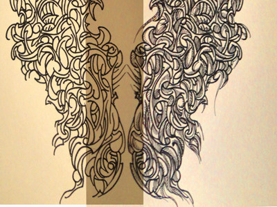 Drawing #14 (Vacant - Occupied) drawing moleskine rotring