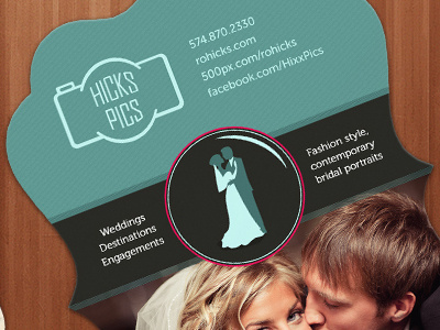 Photography Promo Cards camera cards hicks pics lens logo museo photography picture print promo type typography wedding