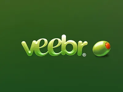 Veebr logo green logo olive veebr