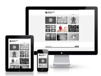 Responsive Layout mobile portfolio responsive web