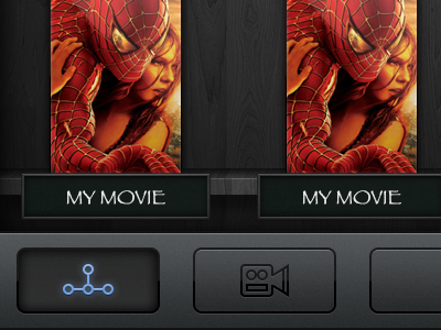 Second version app gui ibook icons iphone mutant milk top bar user interface wood