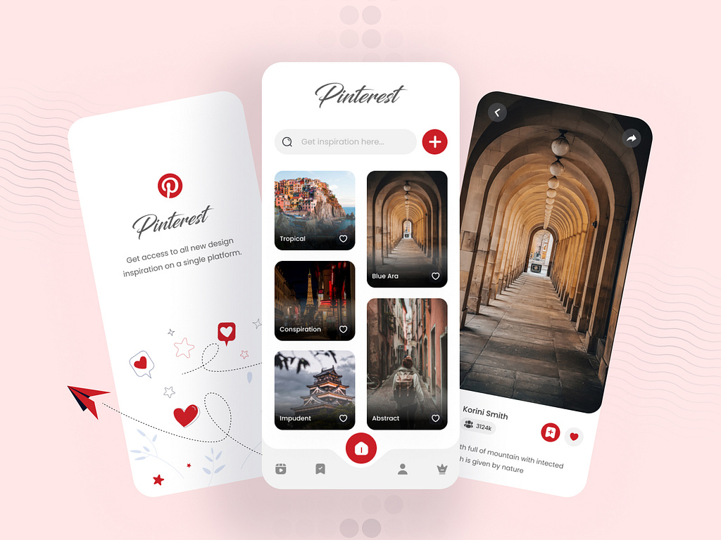 UPGRADE THE PINTEREST APP visual data 8