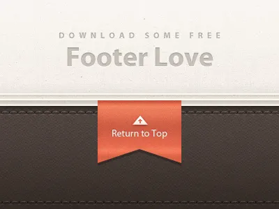 Free Footer Detailing detailing free psd stitching tag texture