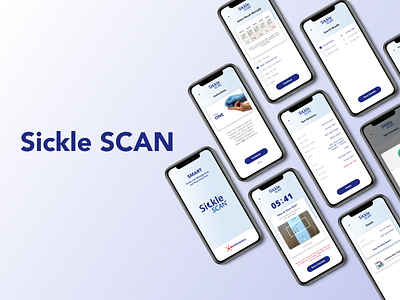 Sickle SCAN UI/UX design figma graphic design gurugram illustration india interaction design logo photoshop ui