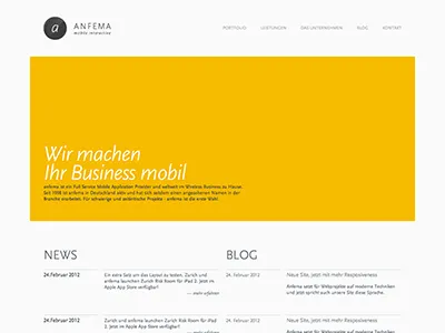 Anfema Home anfema browser scala sans