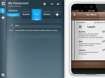 Snoflake CMS cms glass paper phone