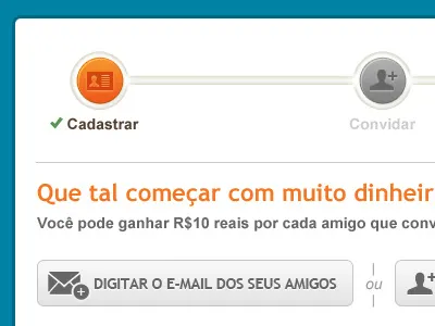 Invite icons interface invite process register steps ui user interface ux