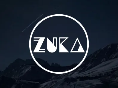 Zuka branding icon identity logo typography