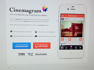 Unsanctioned Landing Page avatar bio blue cinemagram design followers form interface login orange profile profile page sign up ui