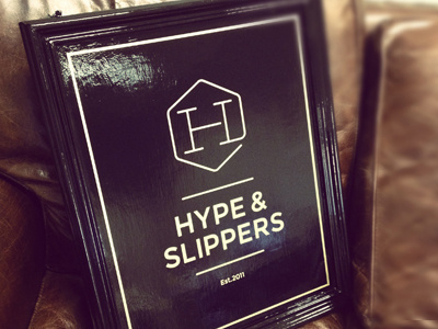 Hype Pub Sign 2011 black brand branding gloss gold identity logo paint pub sign sign wood