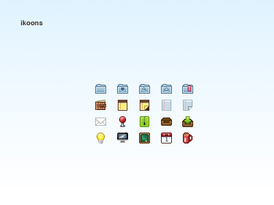 ikoons 16 16px board box bulb calendar commercial cs6 cup download folder fun icon icons imac mail notes paper personal pin practice px zip