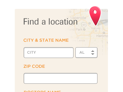 Find a Location for icon web web design