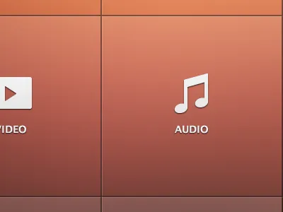Dusk app application dusk home iconsweets interface ipad sidebar tiles ui