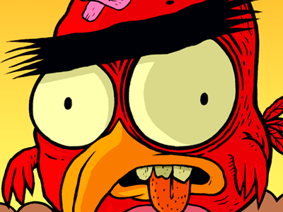Aggravated Bird angry birds app commercial custom game iphone game satire