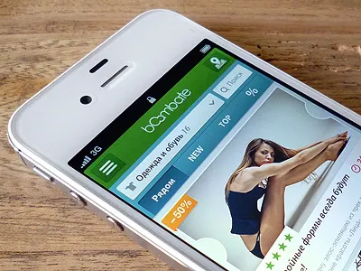 iOS App UX and UI Design for Boomate.com boomabte deals ios app ios design iphone app mobile interface mobile ui