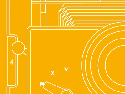 Polaroid 180 detail camera gold illustration illustrator polaroid white