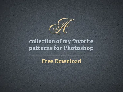 Free Photoshop Pattern download free pattern typography