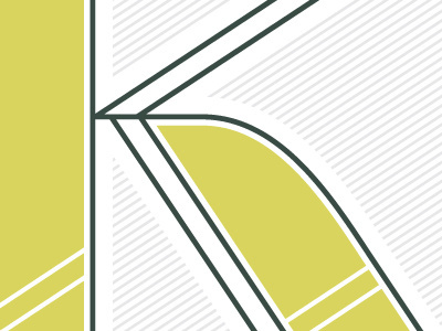 K lettering typography