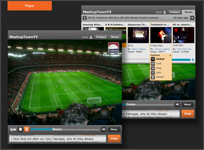 Kyte video player interface ui video player web