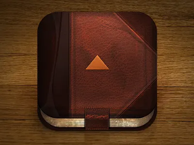 ESV 'TruTone' FlipBible app bible esv icon icons illustration iphoe leather page paper texture ui